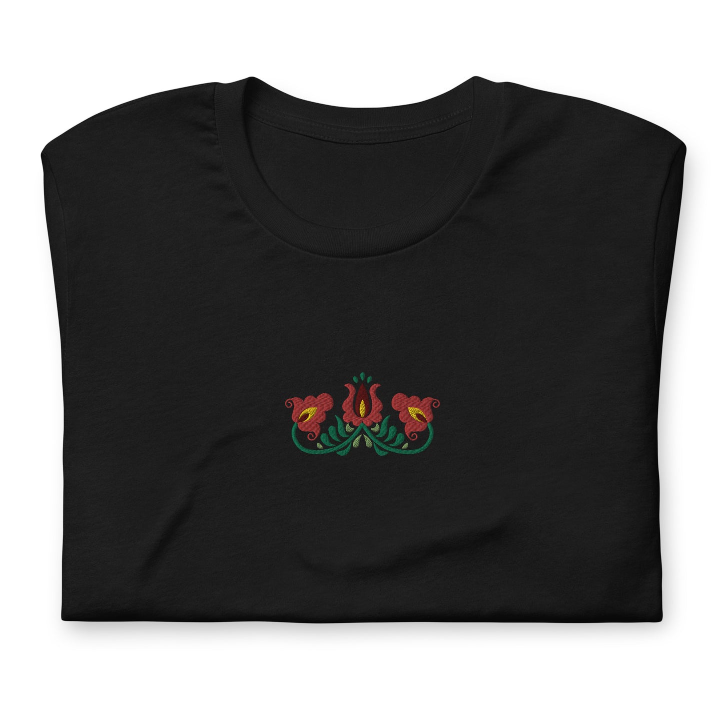 Hungarian Matyó Embroidered T-Shirt