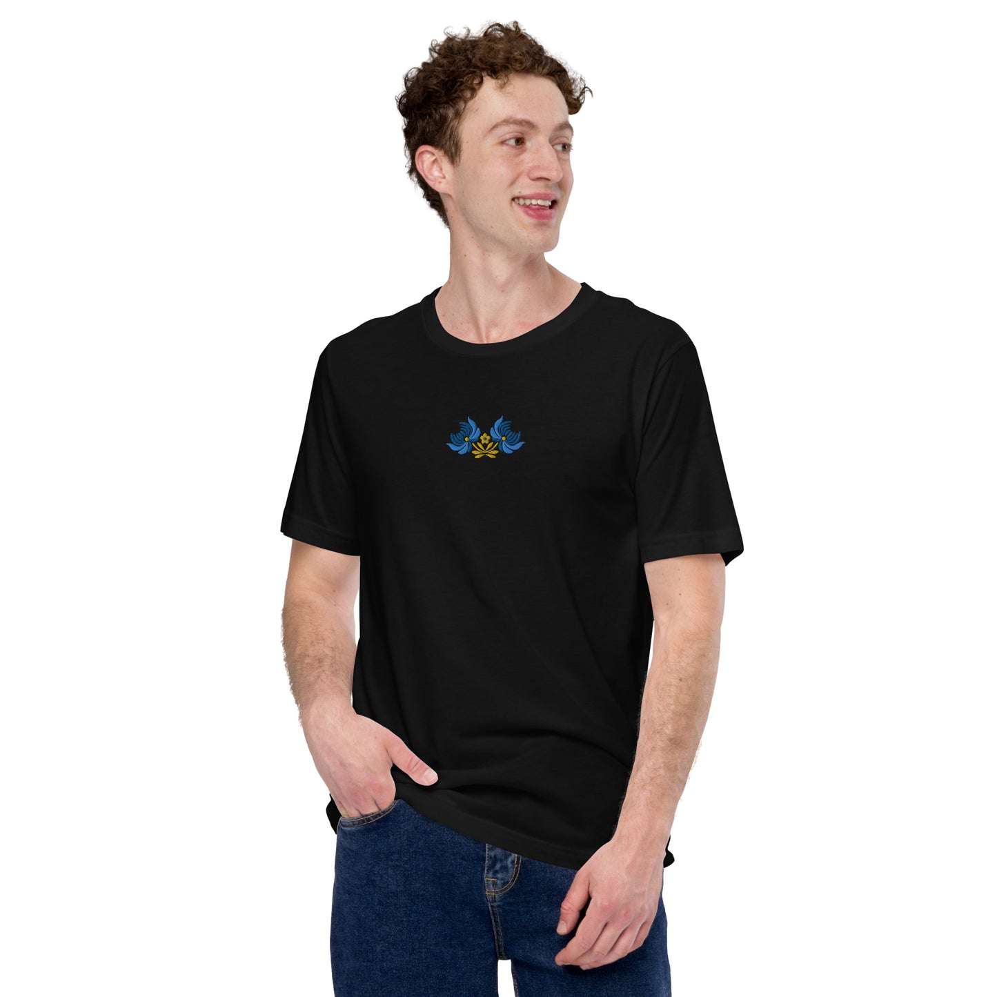 Ukrainian Folk Art Embroidered T-Shirt