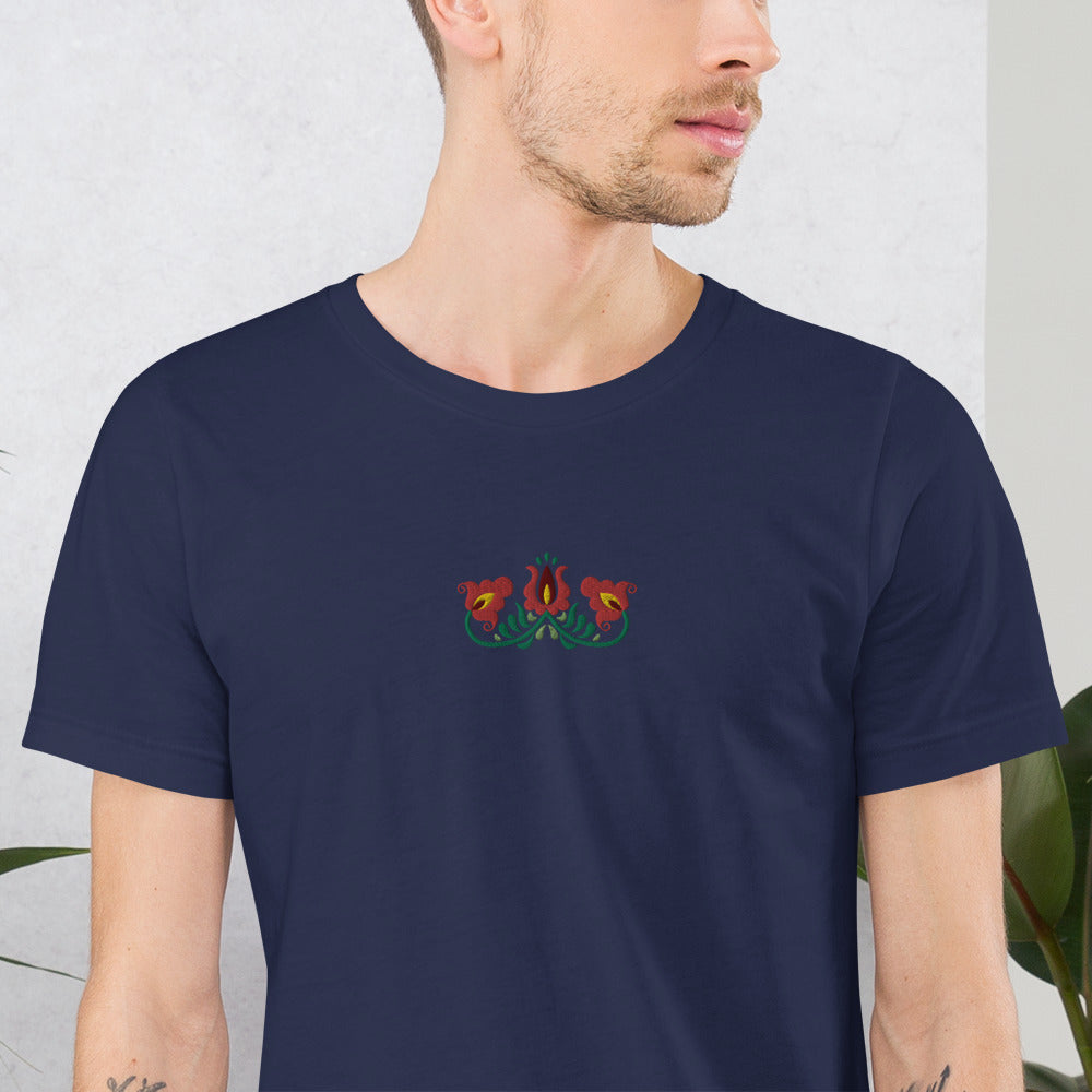 Hungarian Matyó Embroidered T-Shirt