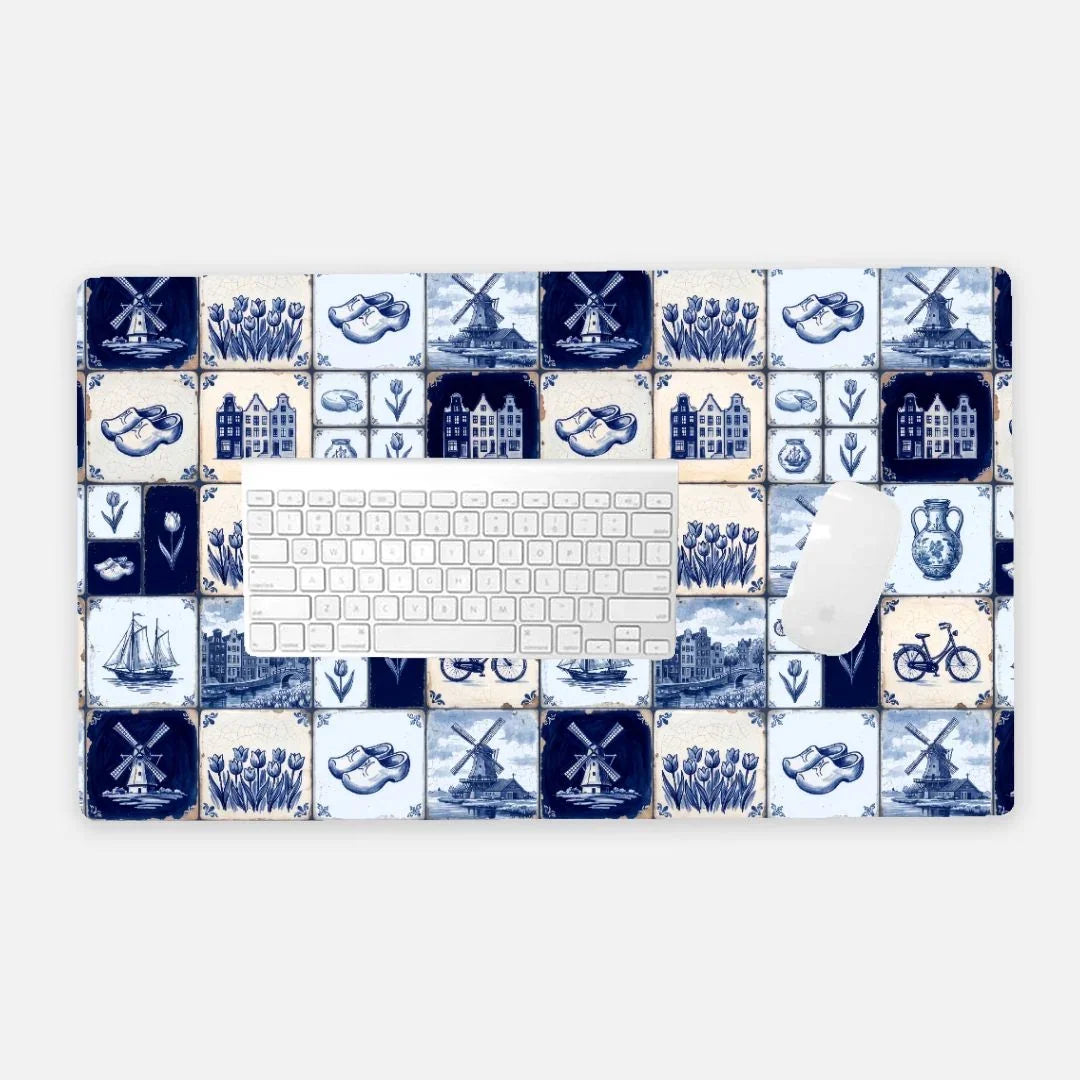 Utrecht Mosaic Desk Mat - The Global Wanderer