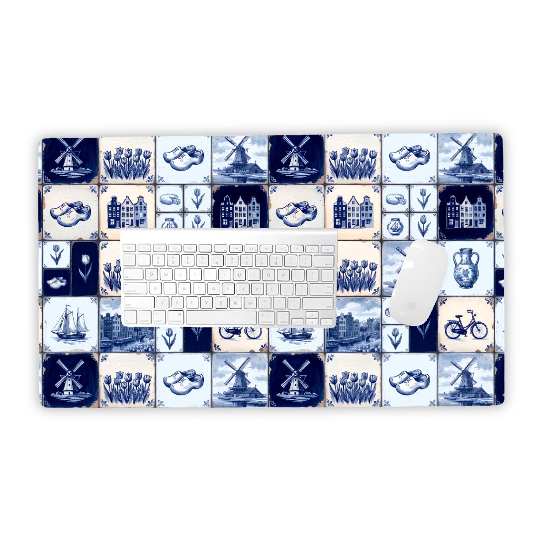 Utrecht Mosaic Desk Mat - The Global Wanderer