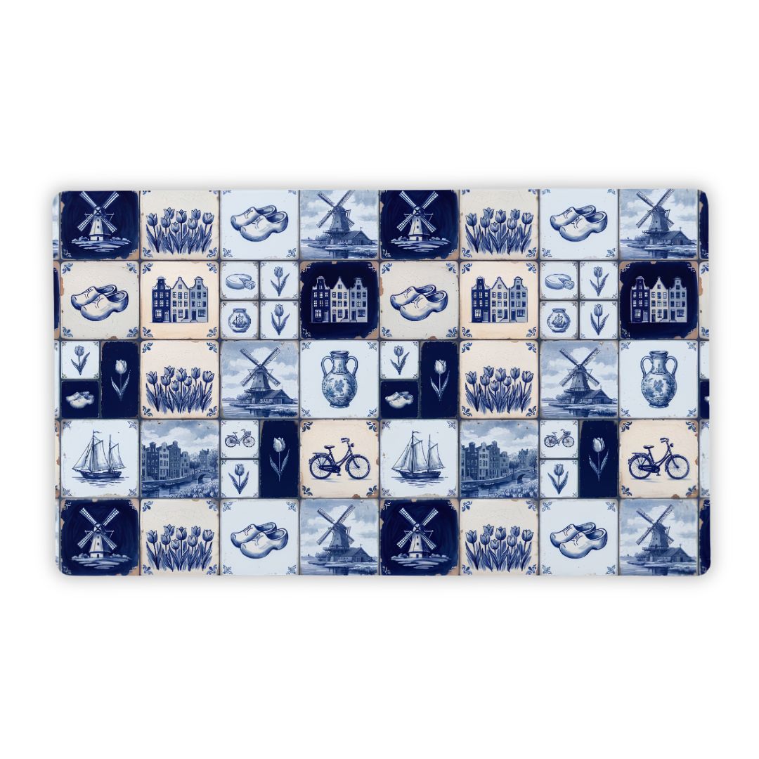 Utrecht Mosaic Desk Mat - The Global Wanderer