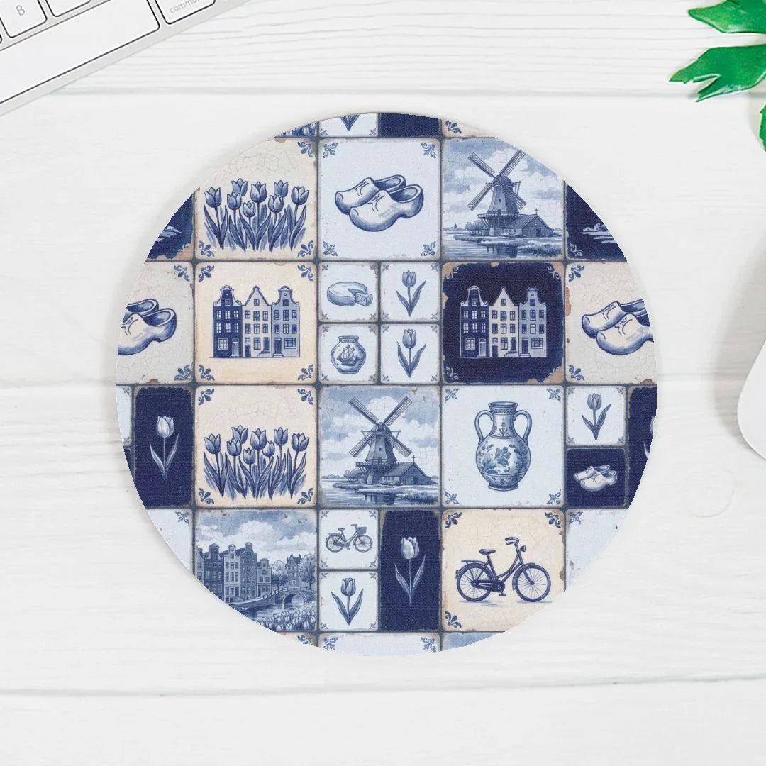 Utrecht Mosaic Mouse Pad - The Global Wanderer