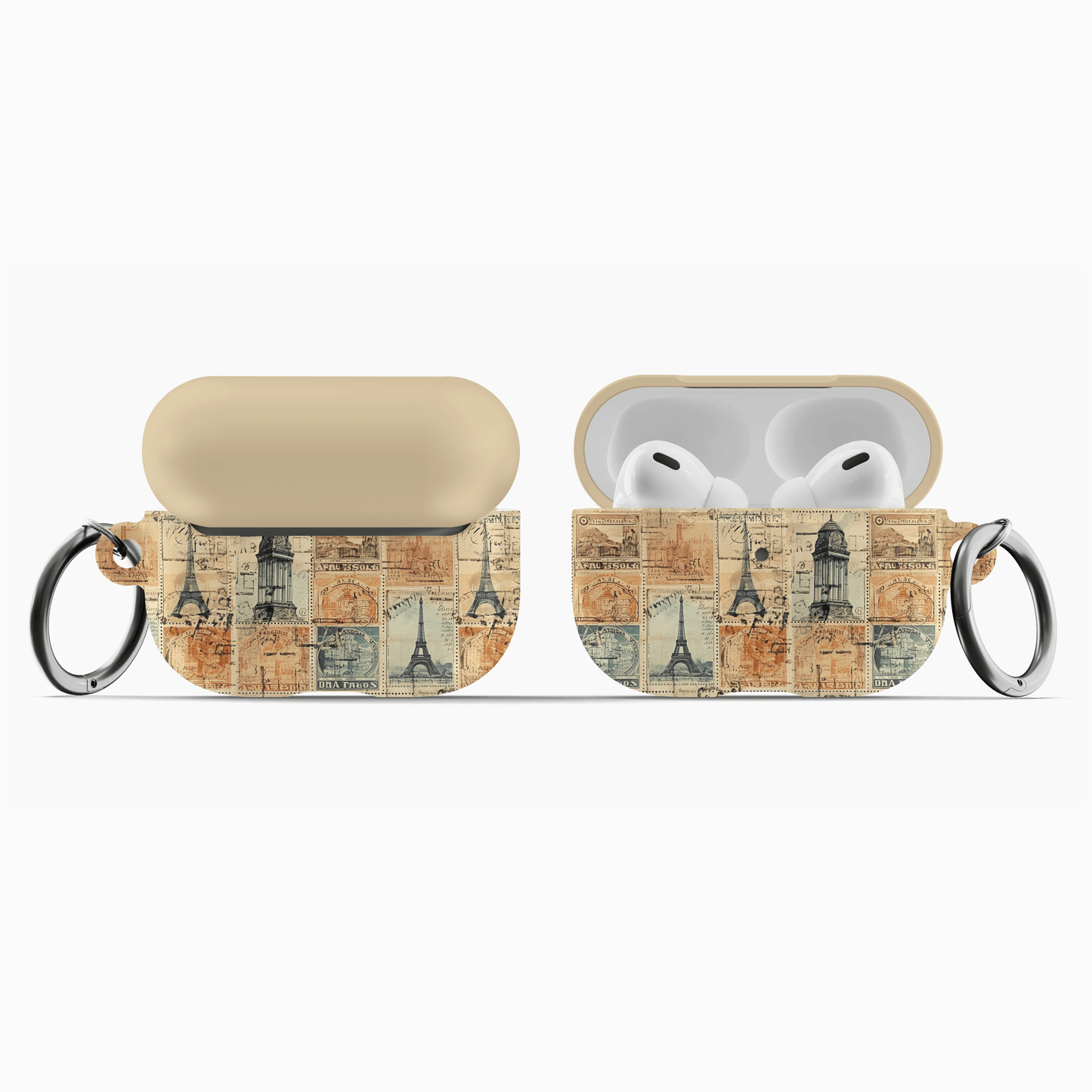 Vintage Travel Stamps AirPod® Case - The Global Wanderer