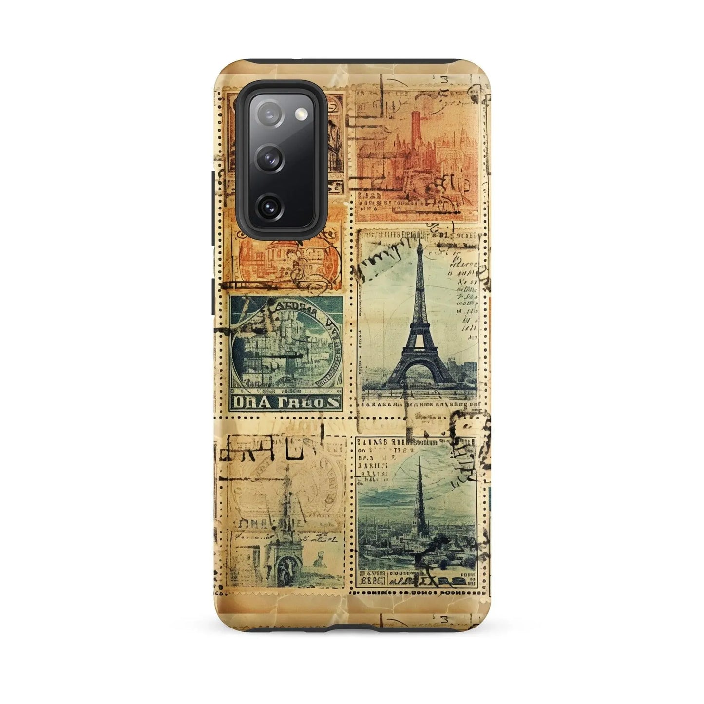 Vintage Travel Stamps Tough Samsung® Case - The Global Wanderer