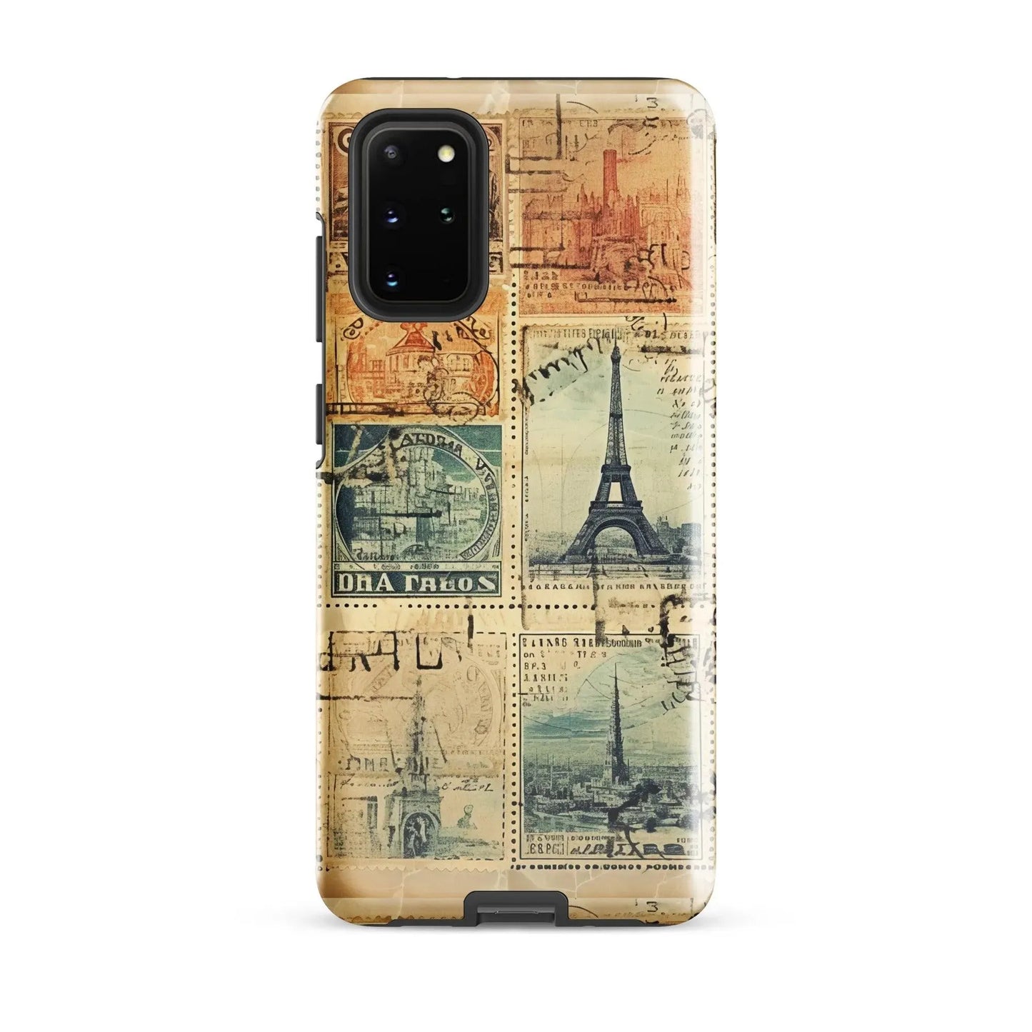 Vintage Travel Stamps Tough Samsung® Case - The Global Wanderer