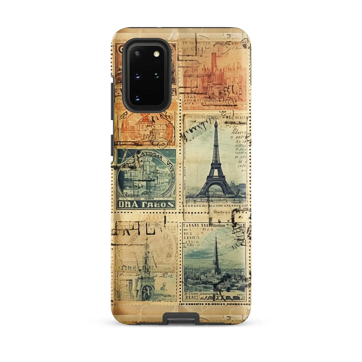 Vintage Travel Stamps Tough Samsung® Case - The Global Wanderer