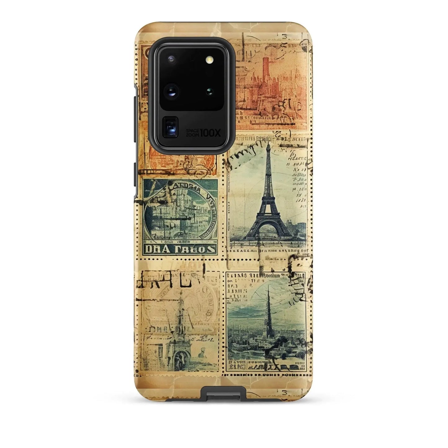 Vintage Travel Stamps Tough Samsung® Case - The Global Wanderer