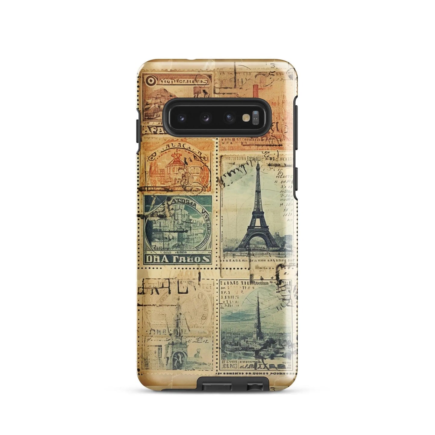 Vintage Travel Stamps Tough Samsung® Case - The Global Wanderer