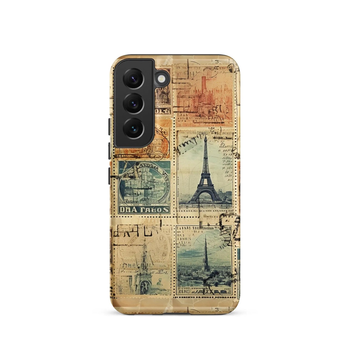 Vintage Travel Stamps Tough Samsung® Case - The Global Wanderer