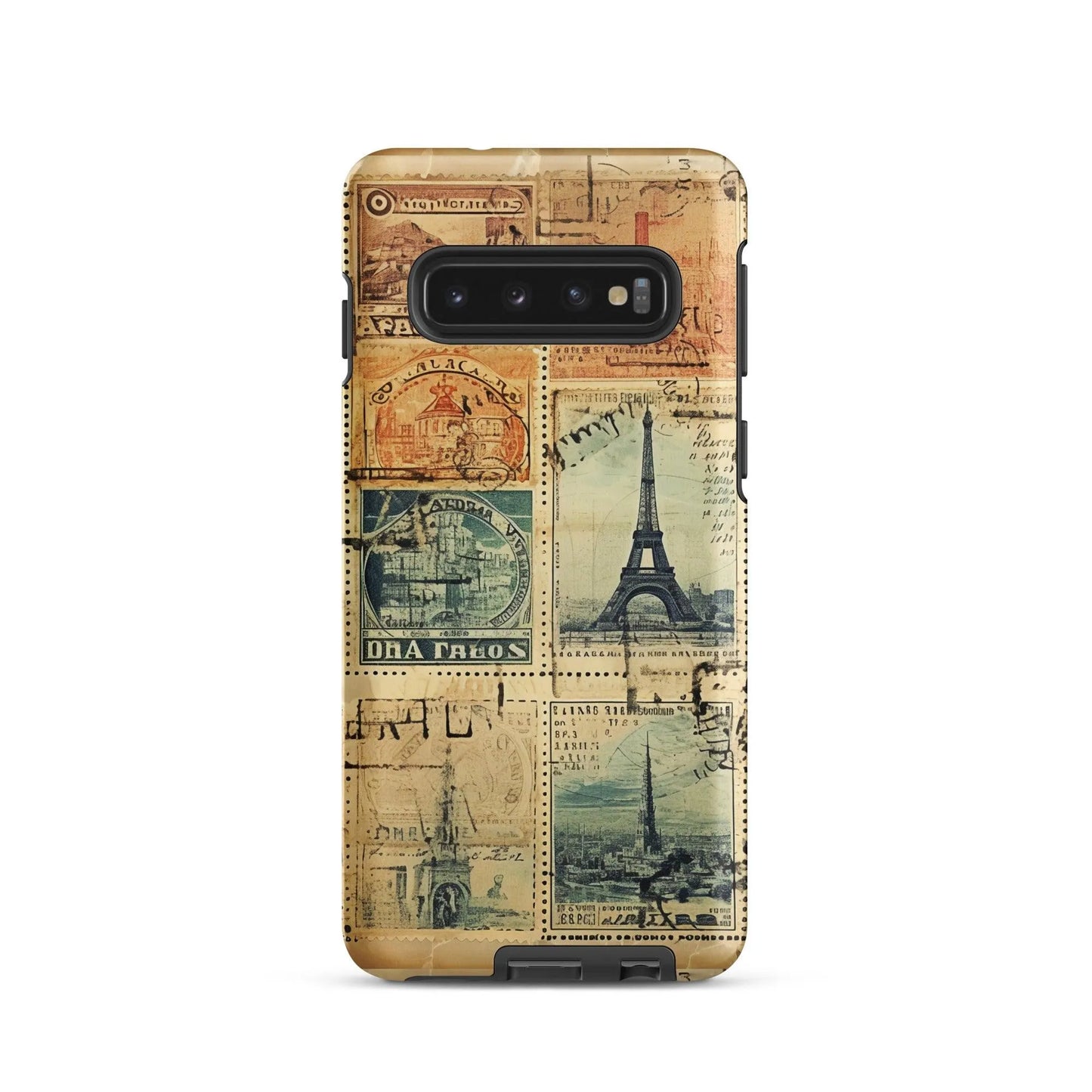 Vintage Travel Stamps Tough Samsung® Case - The Global Wanderer