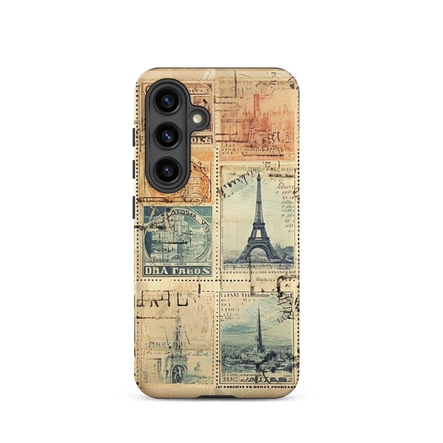 Vintage Travel Stamps Tough Samsung® Case - The Global Wanderer