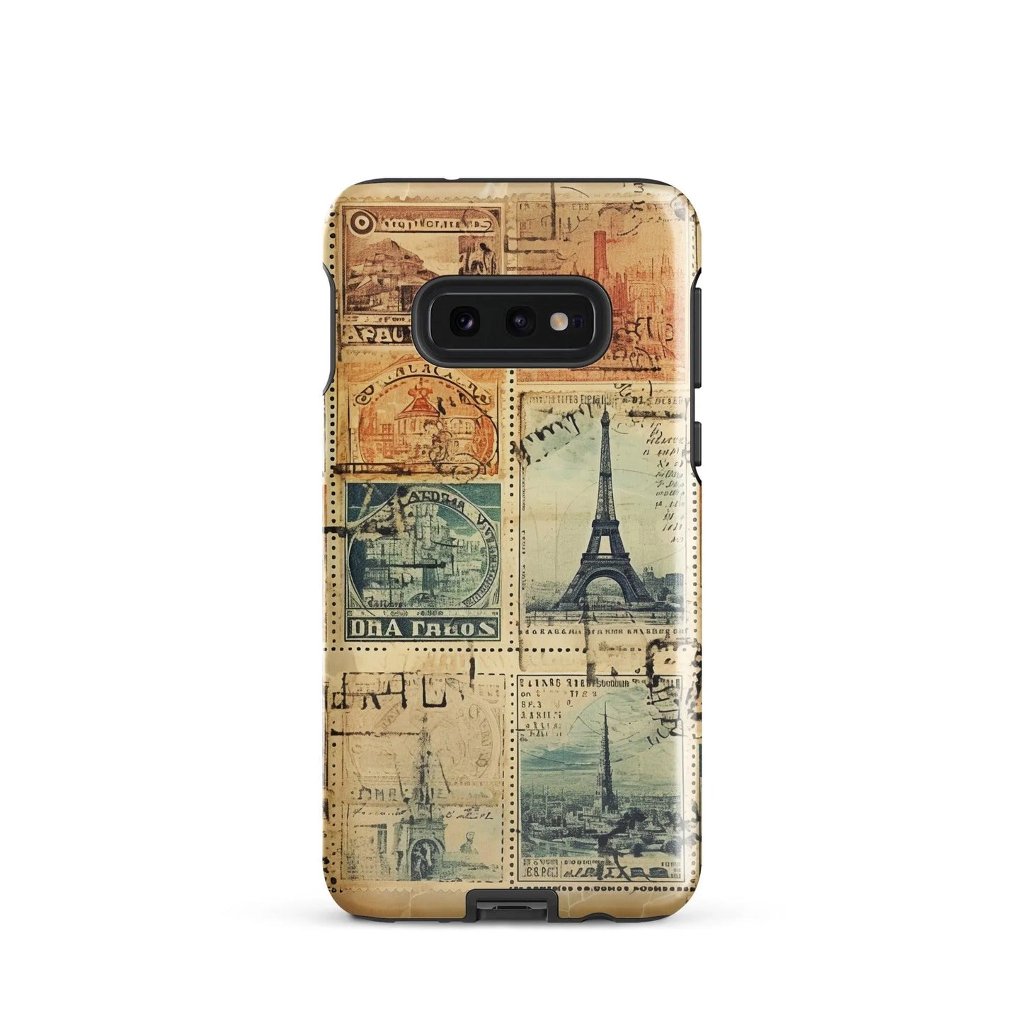 Vintage Travel Stamps Tough Samsung® Case - The Global Wanderer