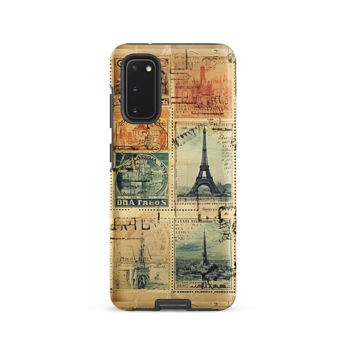 Vintage Travel Stamps Tough Samsung® Case - The Global Wanderer