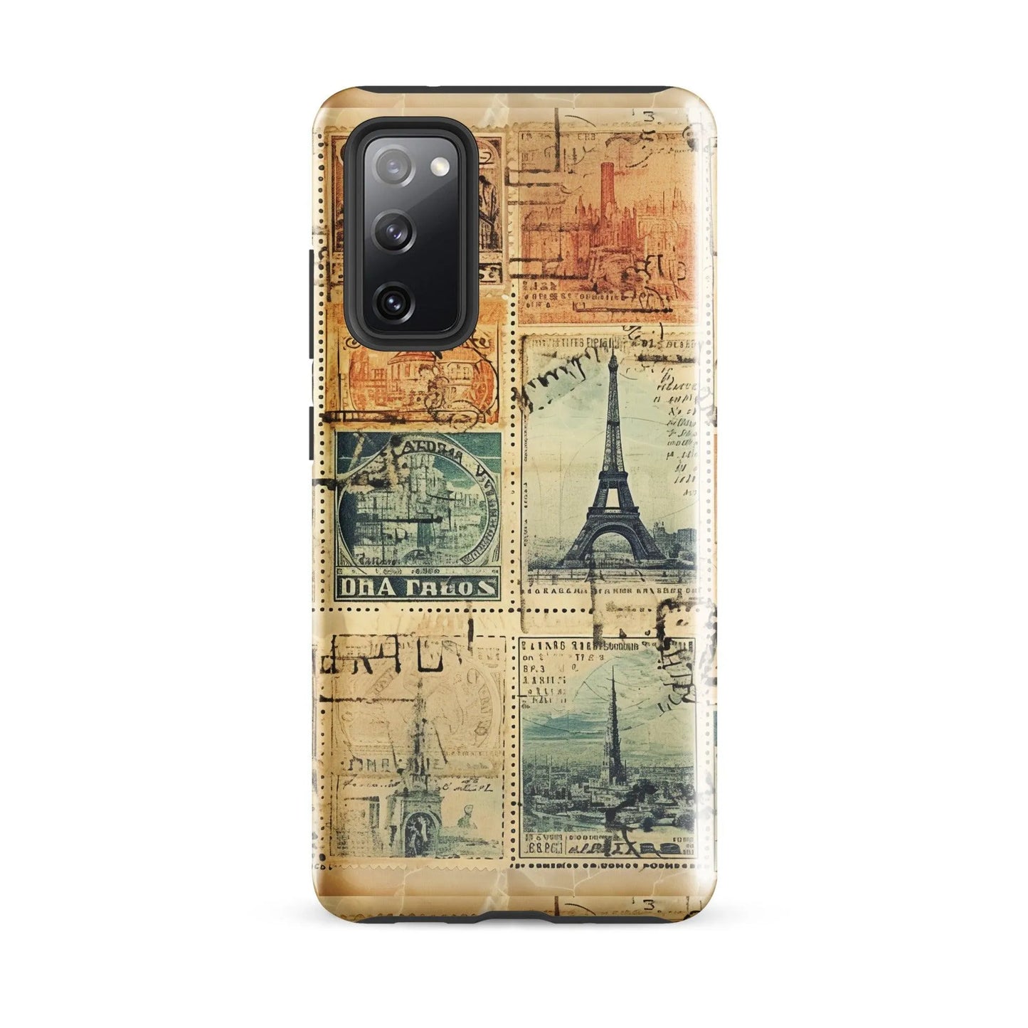 Vintage Travel Stamps Tough Samsung® Case - The Global Wanderer