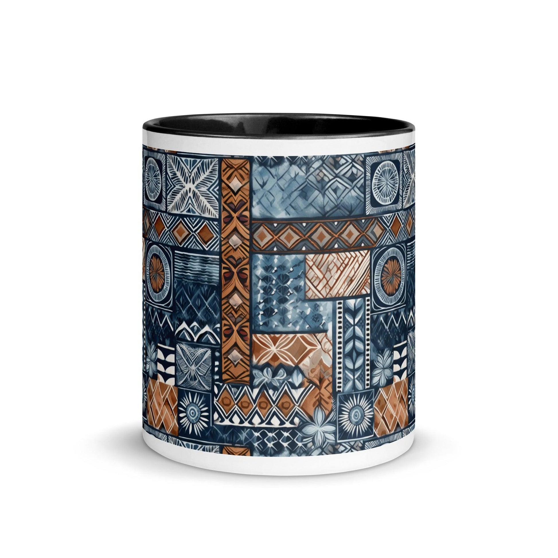 Pacific Islands Tapa Cloth Mug - The Global Wanderer