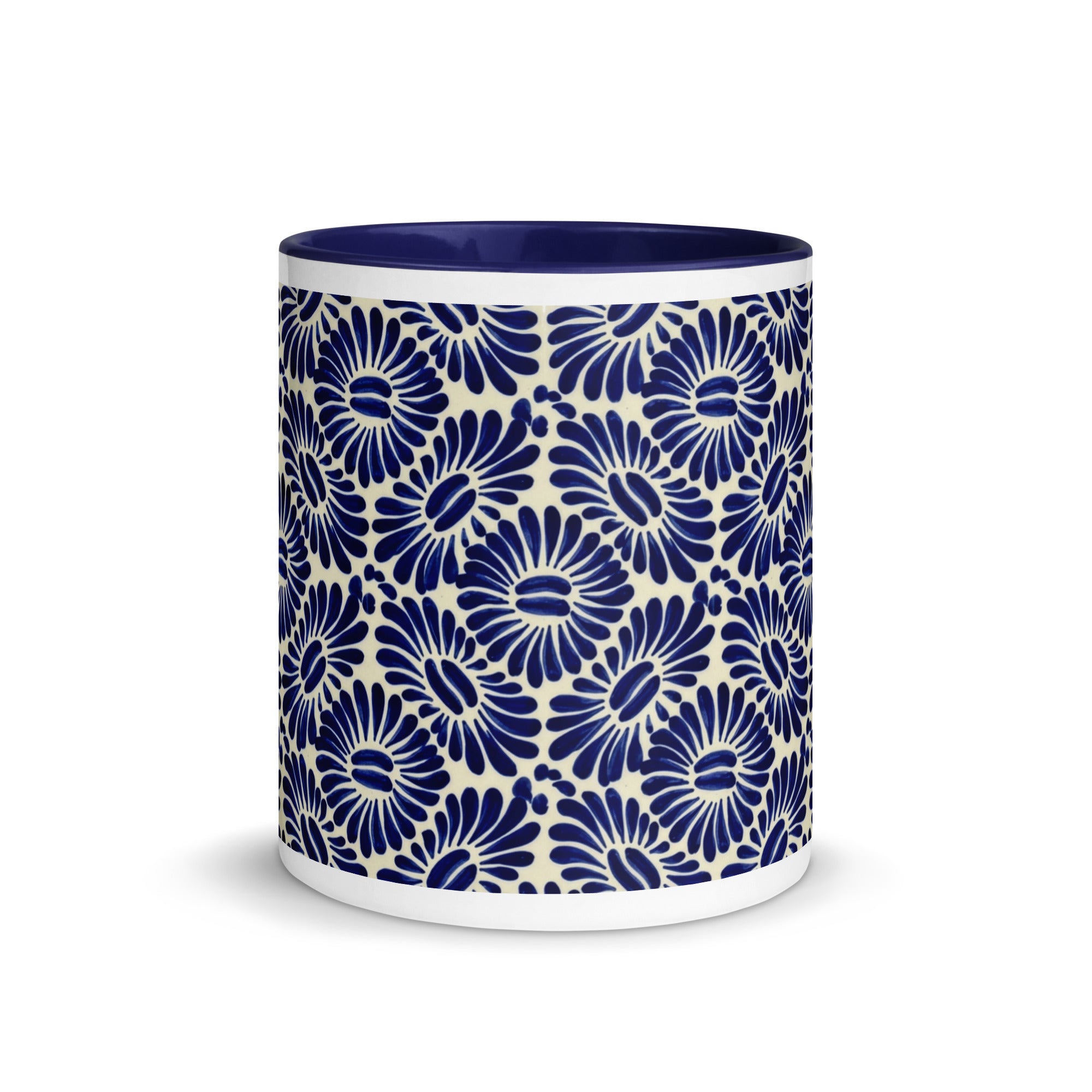 Tlaxcala Talavera Tile Mug - The Global Wanderer
