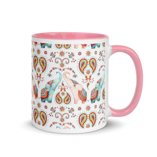 Indian Elephants Mug