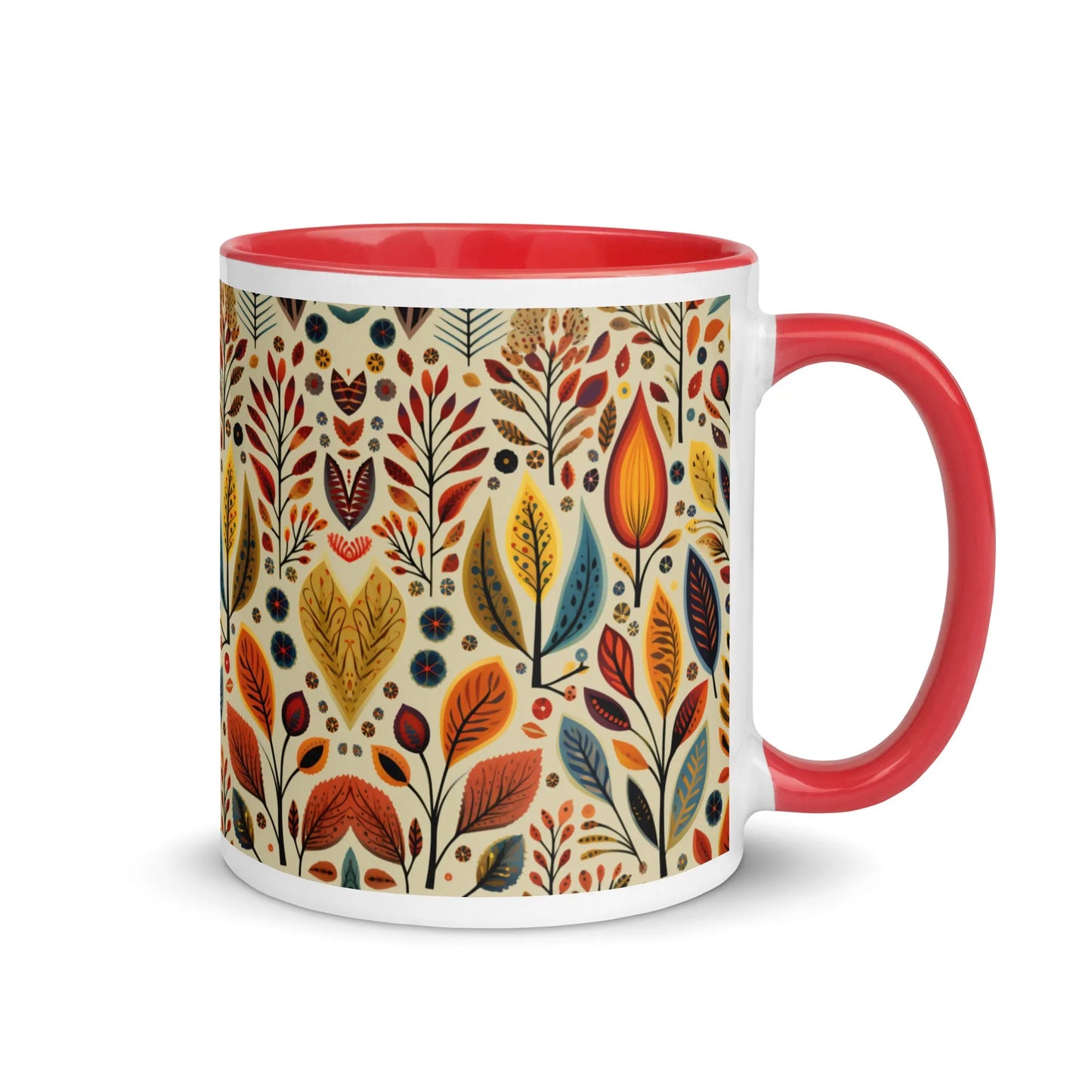 Bavarian Fall Folk Art Mug - The Global Wanderer