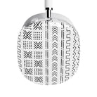 White Mud Cloth AirPods Max Case - The Global Wanderer