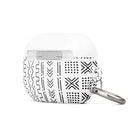 White Mud Cloth AirPod Pro 2 Case - The Global Wanderer