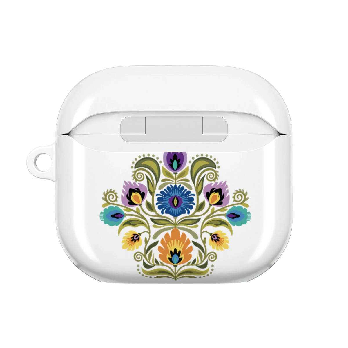 Wrocław Snow Wycinanki AirPods 4 Case - The Global Wanderer