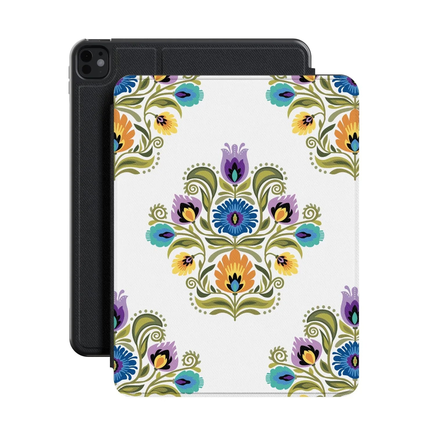 Wrocław Snow Wycinanki iPad Case - The Global Wanderer