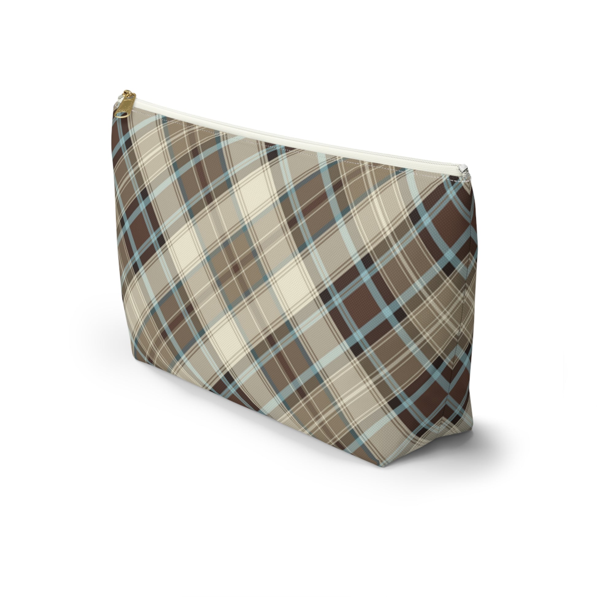Scottish Plaid Print Pouch - The Global Wanderer