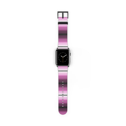 Pink Mexican Serape Watch Band