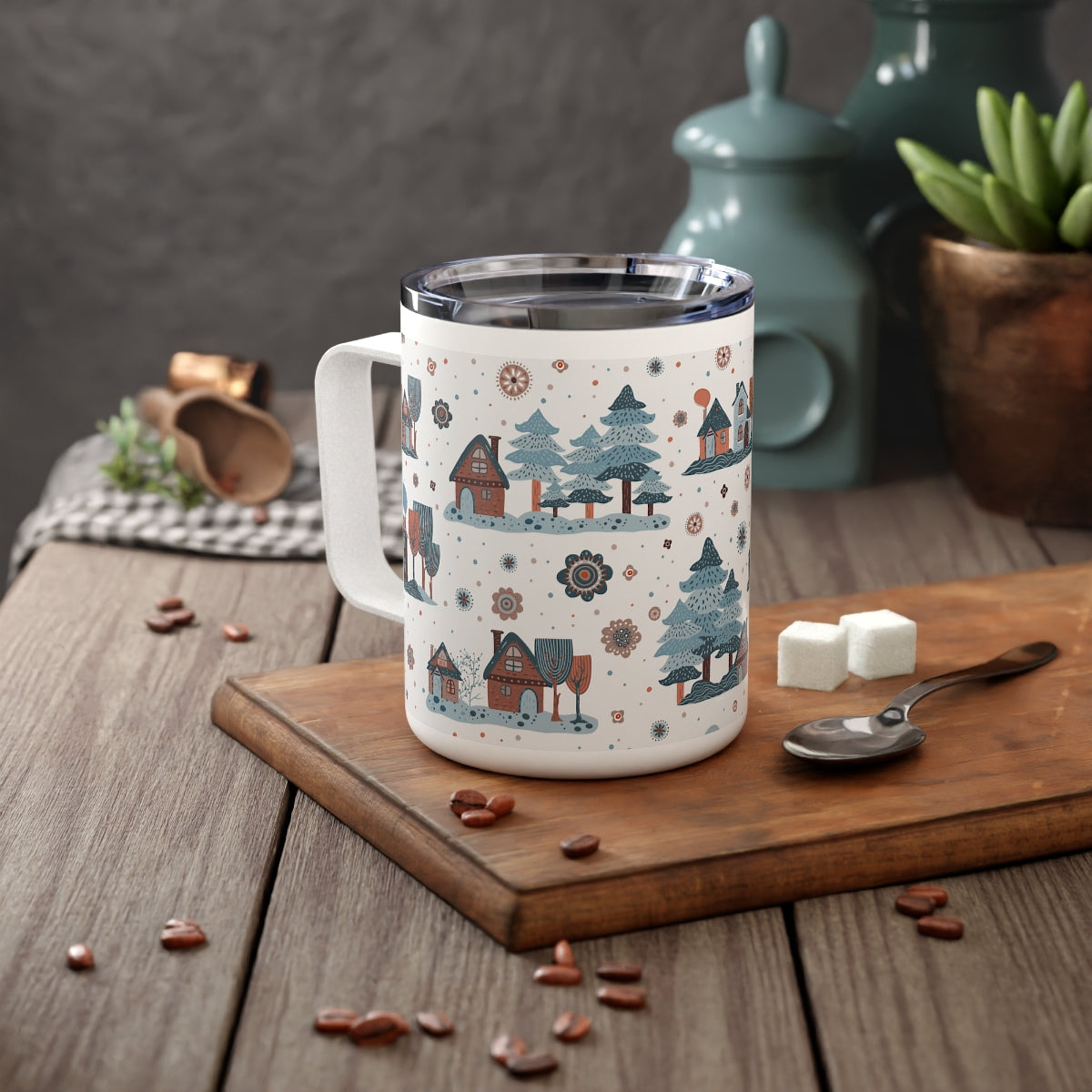 Nordic Winter Days Insulated Coffee Mug