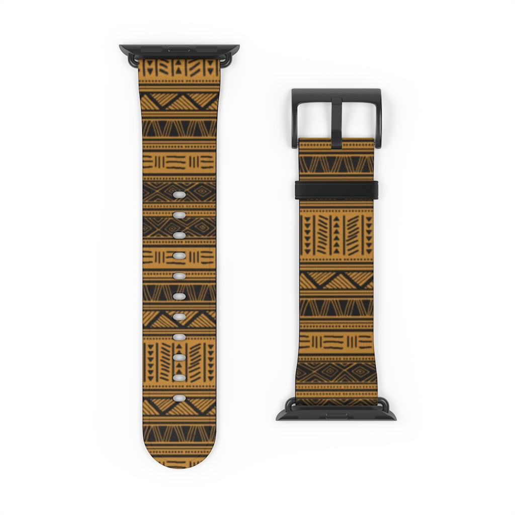 African Print Watch Band - The Global Wanderer