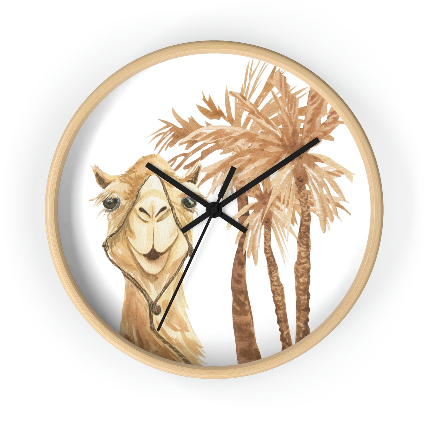 Moroccan Desert Camel Wall Clock