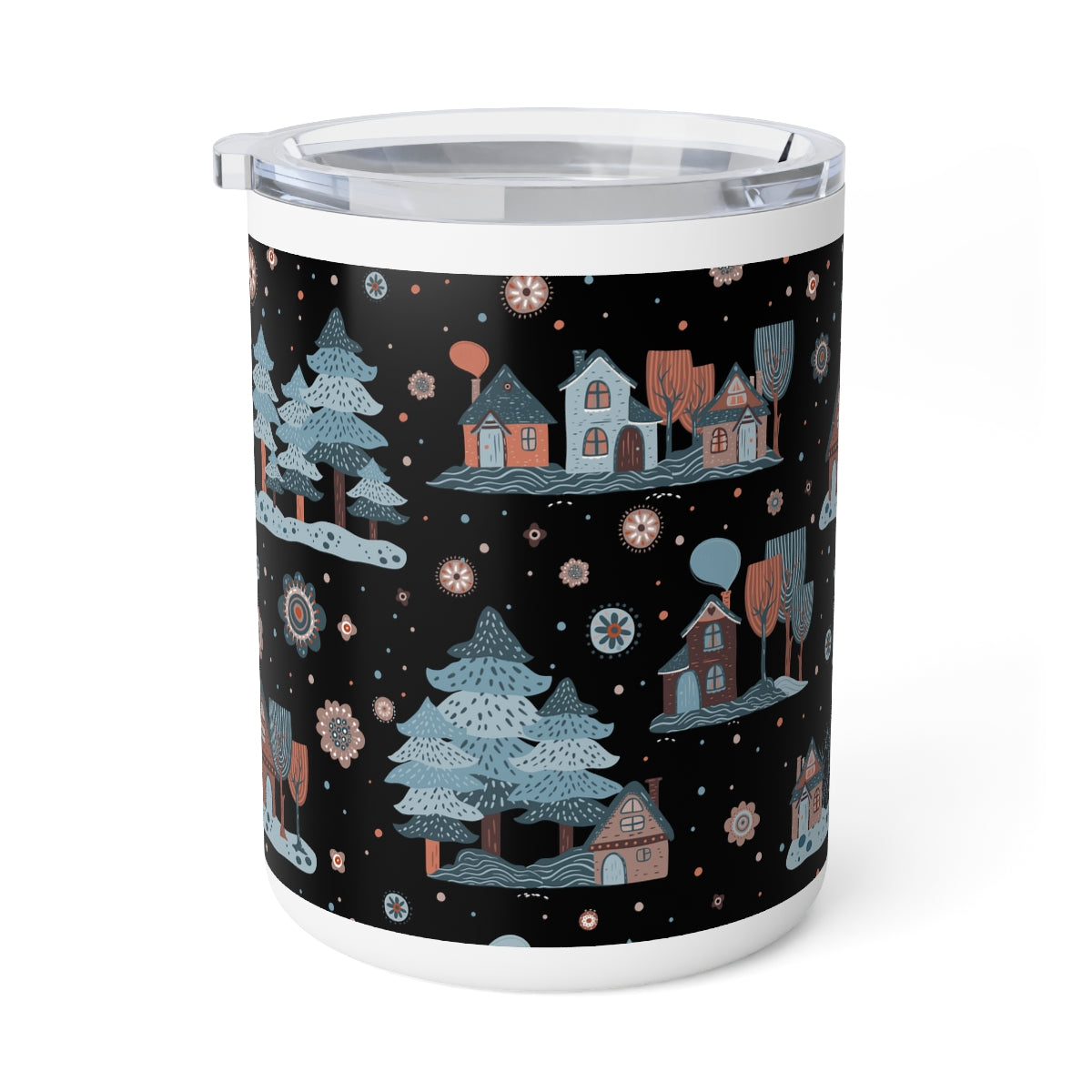 Nordic Winter Nights Insulated Coffee Mug