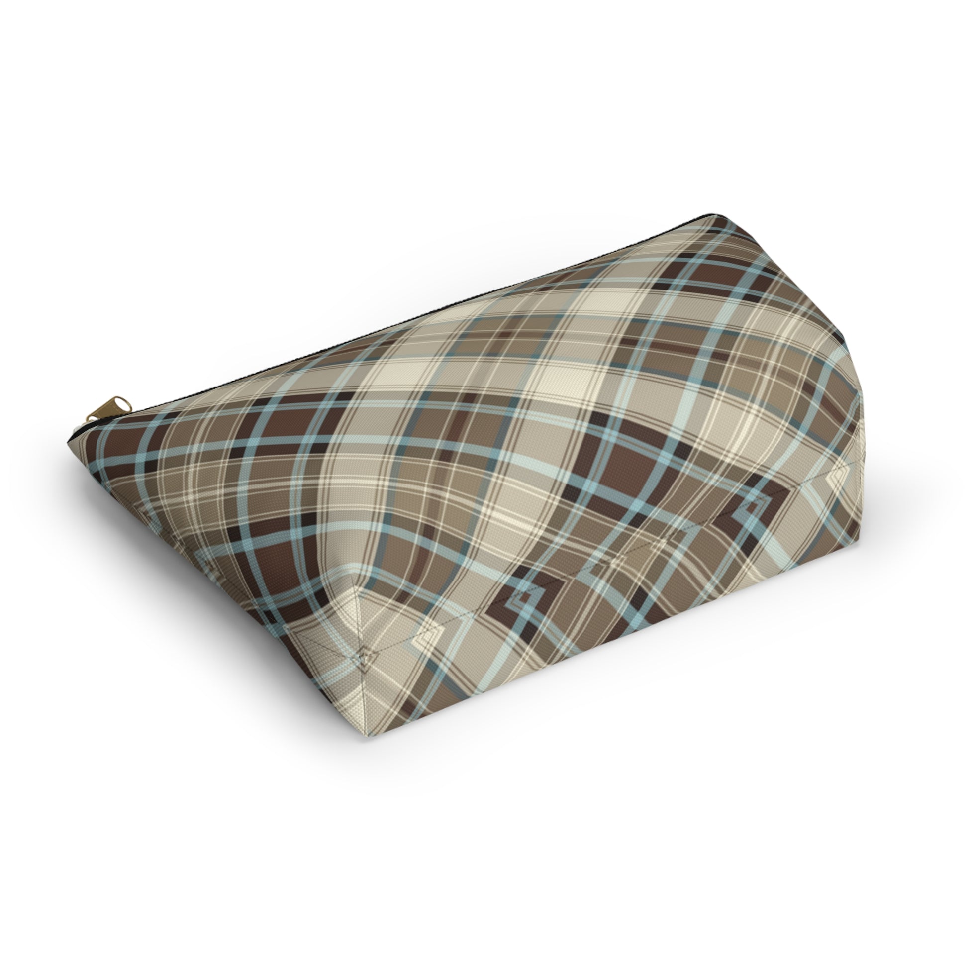 Scottish Plaid Print Pouch - The Global Wanderer