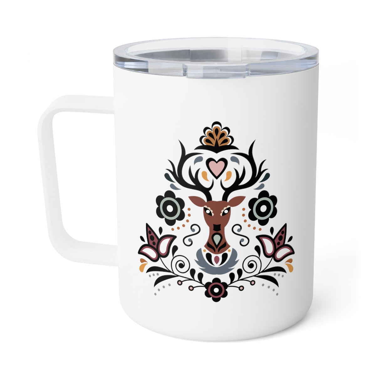 Swedish Deer Insulated Coffee Mug