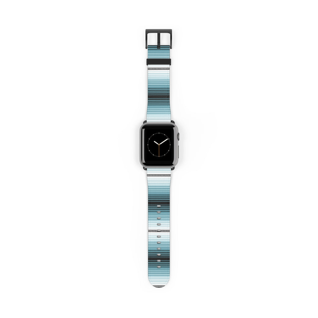 Blue Mexican Blue Serape Apple Watch Band