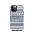 African Print Tough MagSafe iPhone® Case - The Global Wanderer