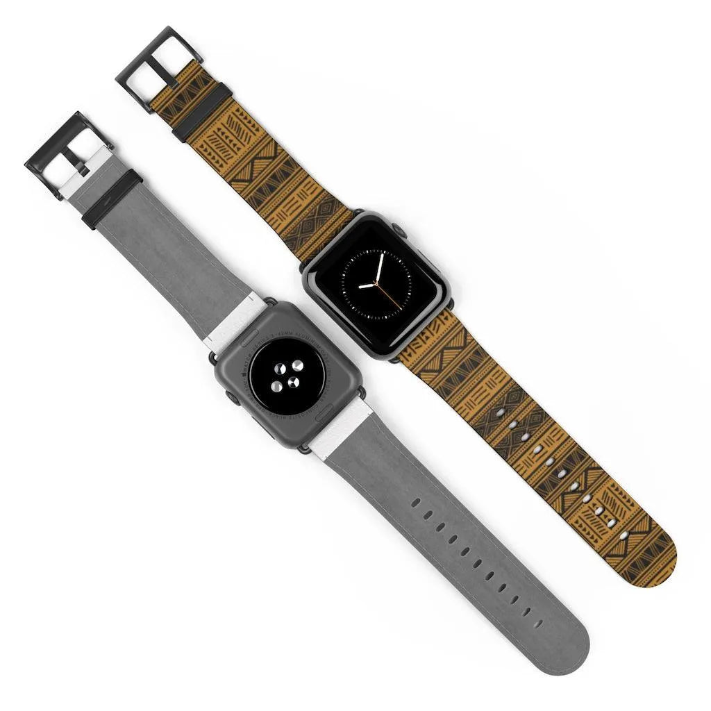 African Print Watch Band - The Global Wanderer