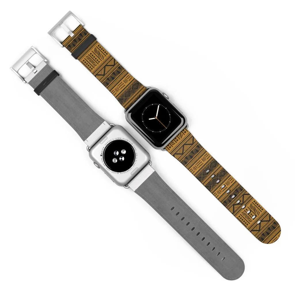 African Print Watch Band - The Global Wanderer