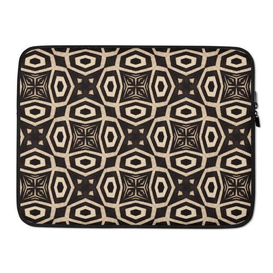 African Terra Print Laptop Case - The Global Wanderer