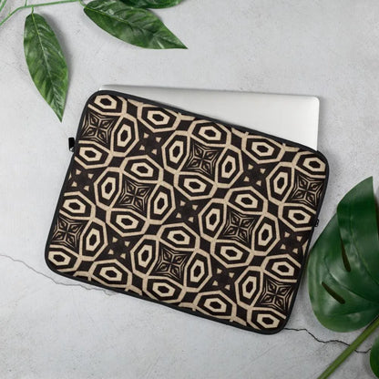 African Terra Print Laptop Case - The Global Wanderer