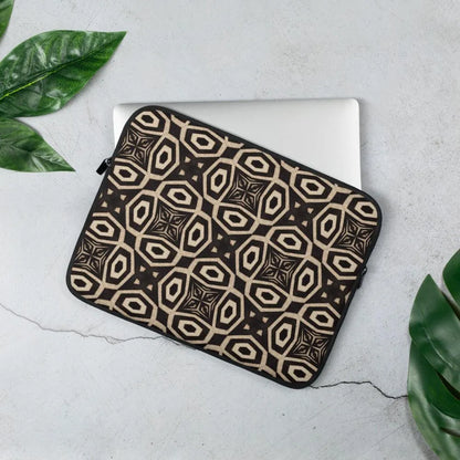 African Terra Print Laptop Case - The Global Wanderer