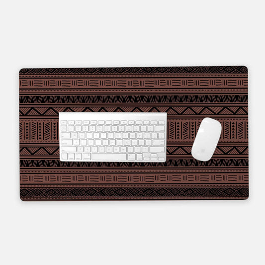 African Tribal Print Desk Mat - The Global Wanderer