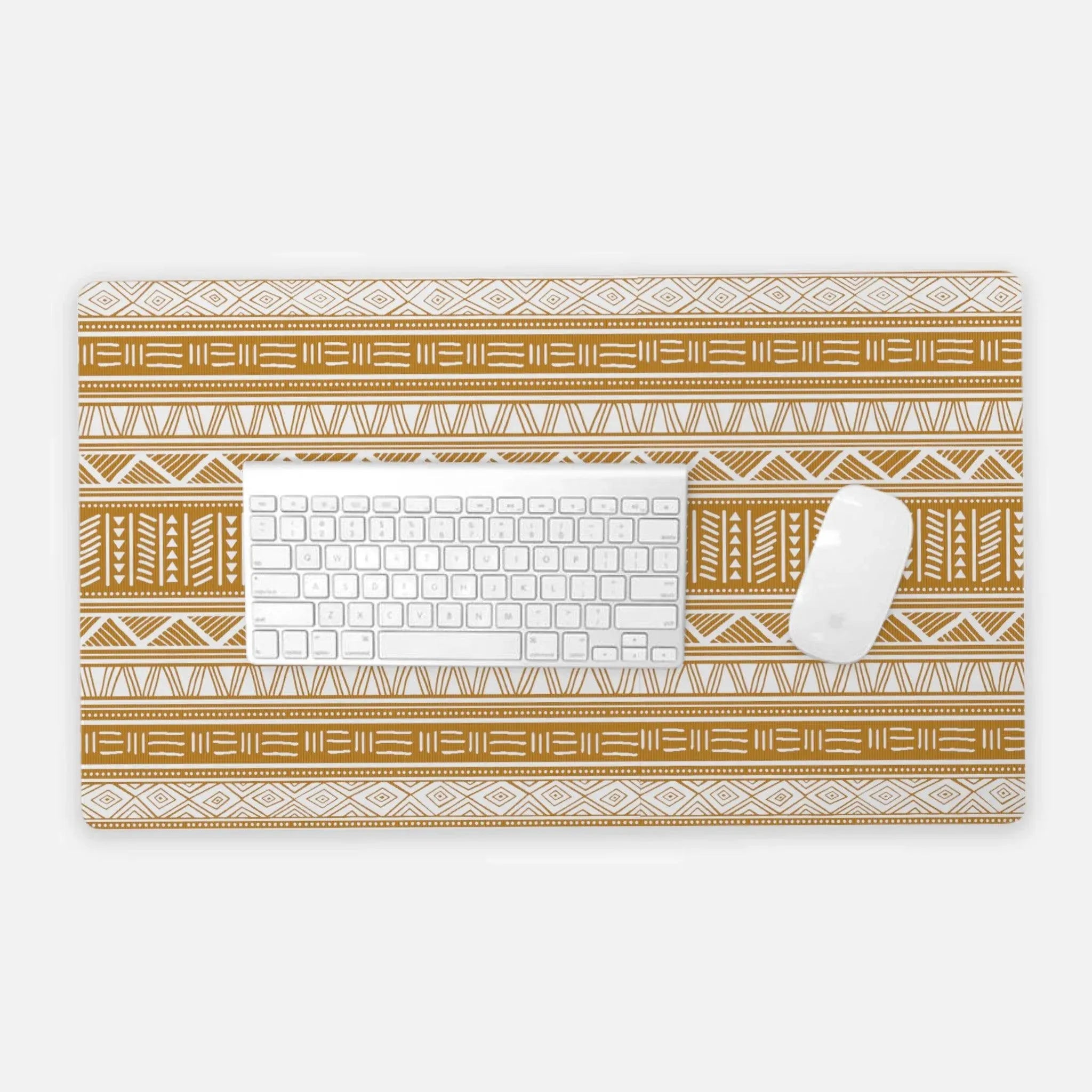 African Tribal Print Desk Mat - The Global Wanderer