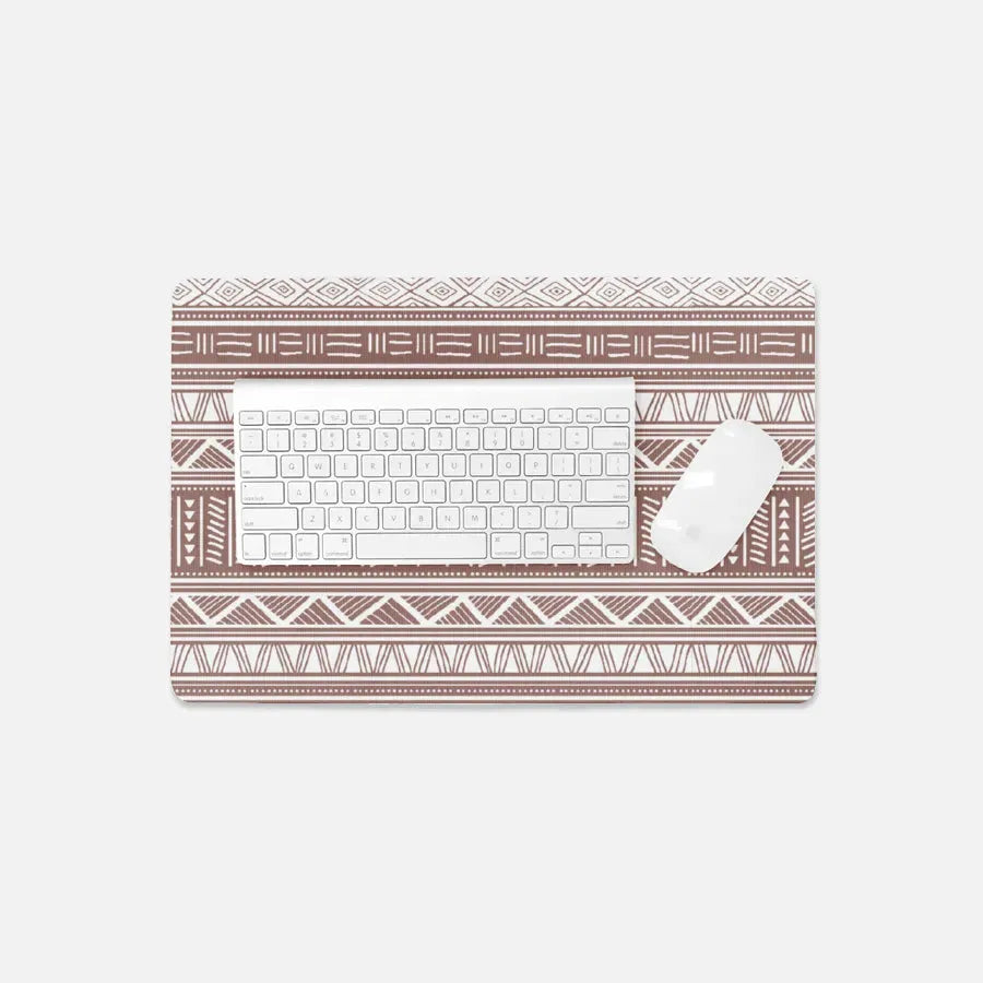 African Tribal Print Desk Mat - The Global Wanderer