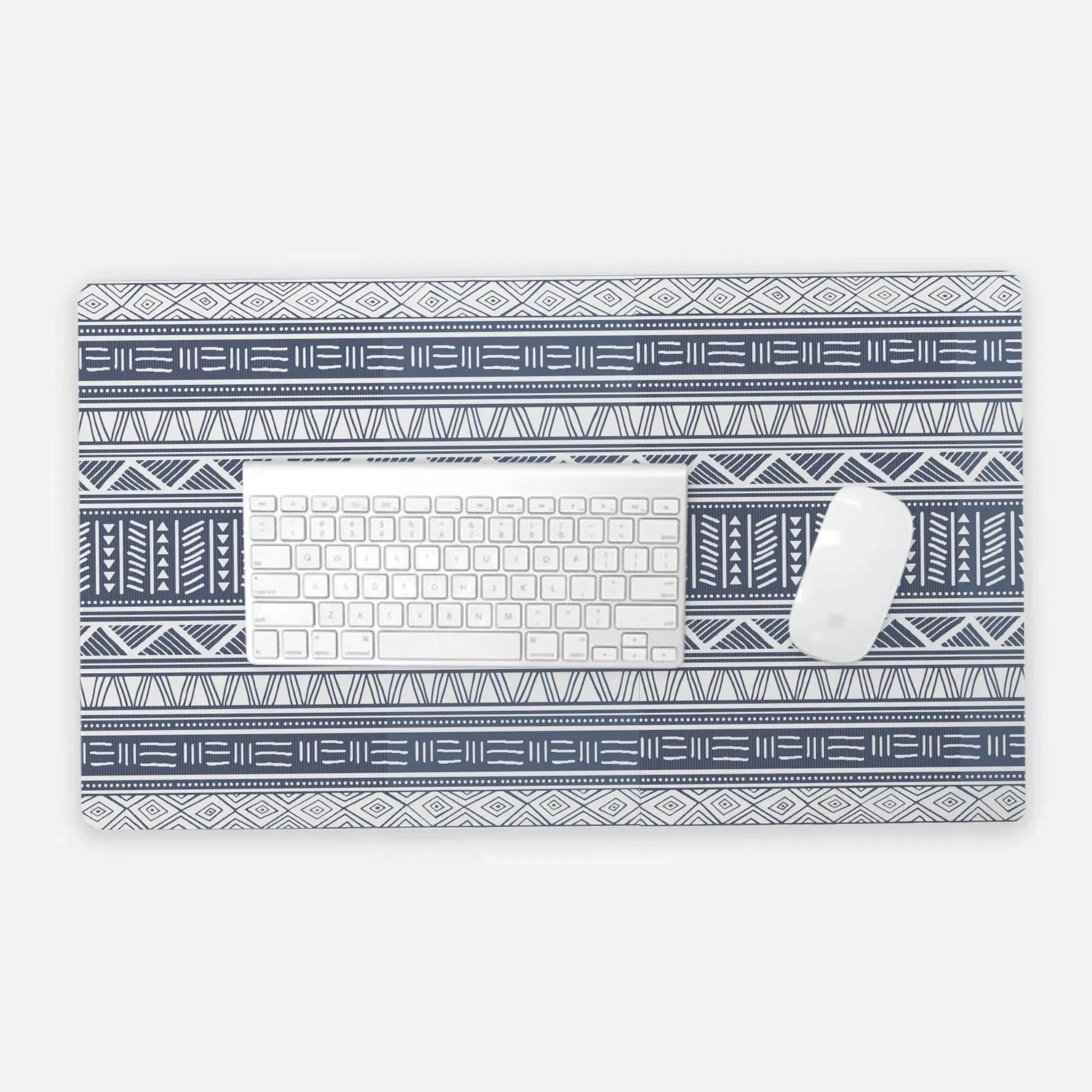 African Tribal Print Desk Mat - The Global Wanderer