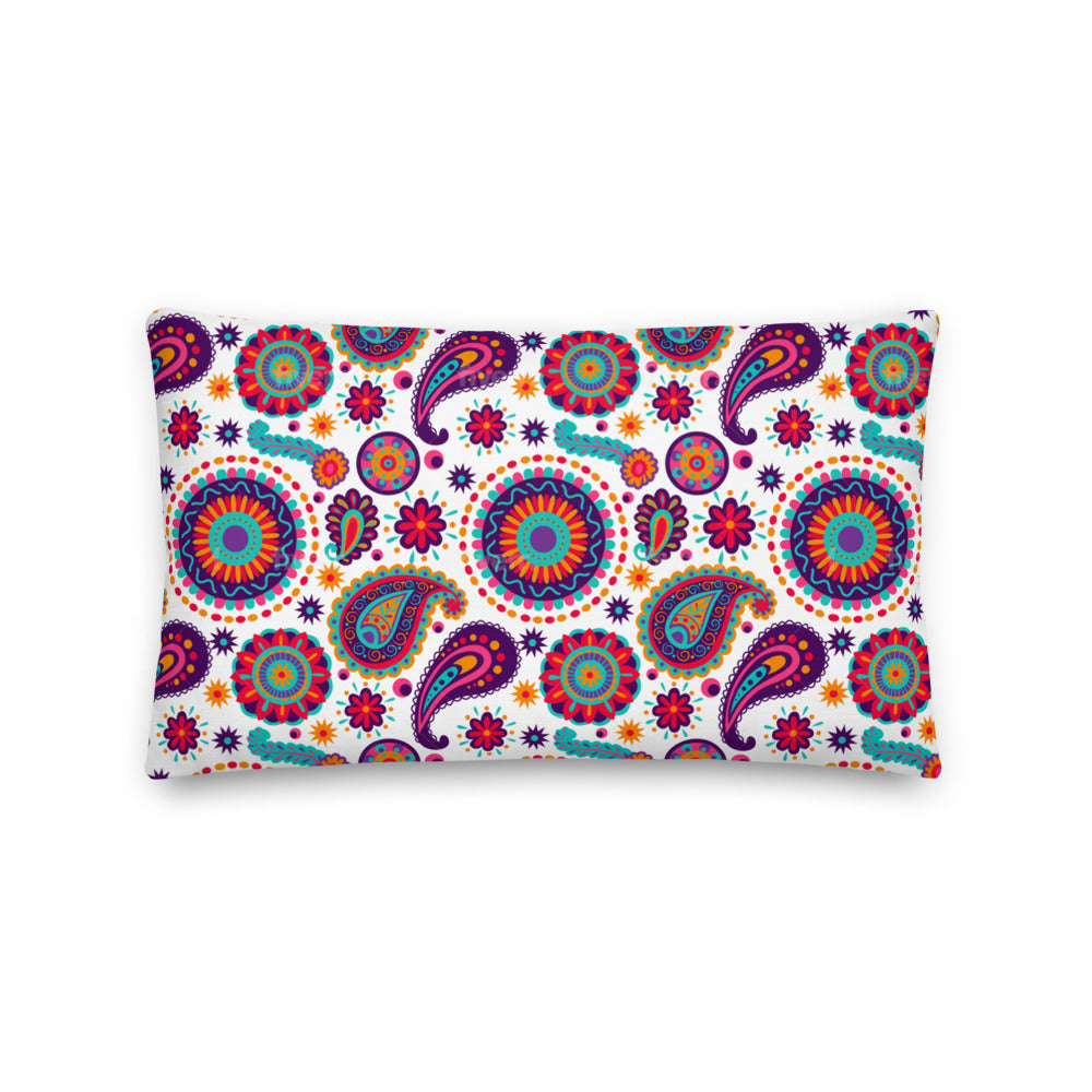 Indian Paisley Pillow & Pillow Cover - The Global Wanderer