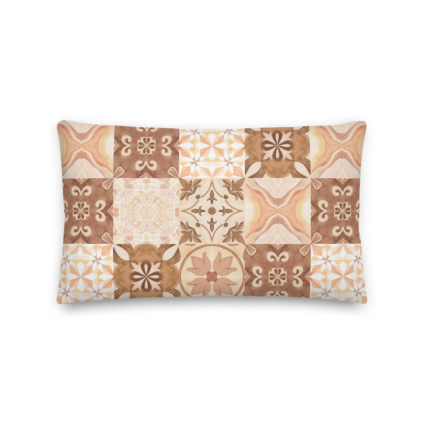 Moroccan Desert Tile Pillow