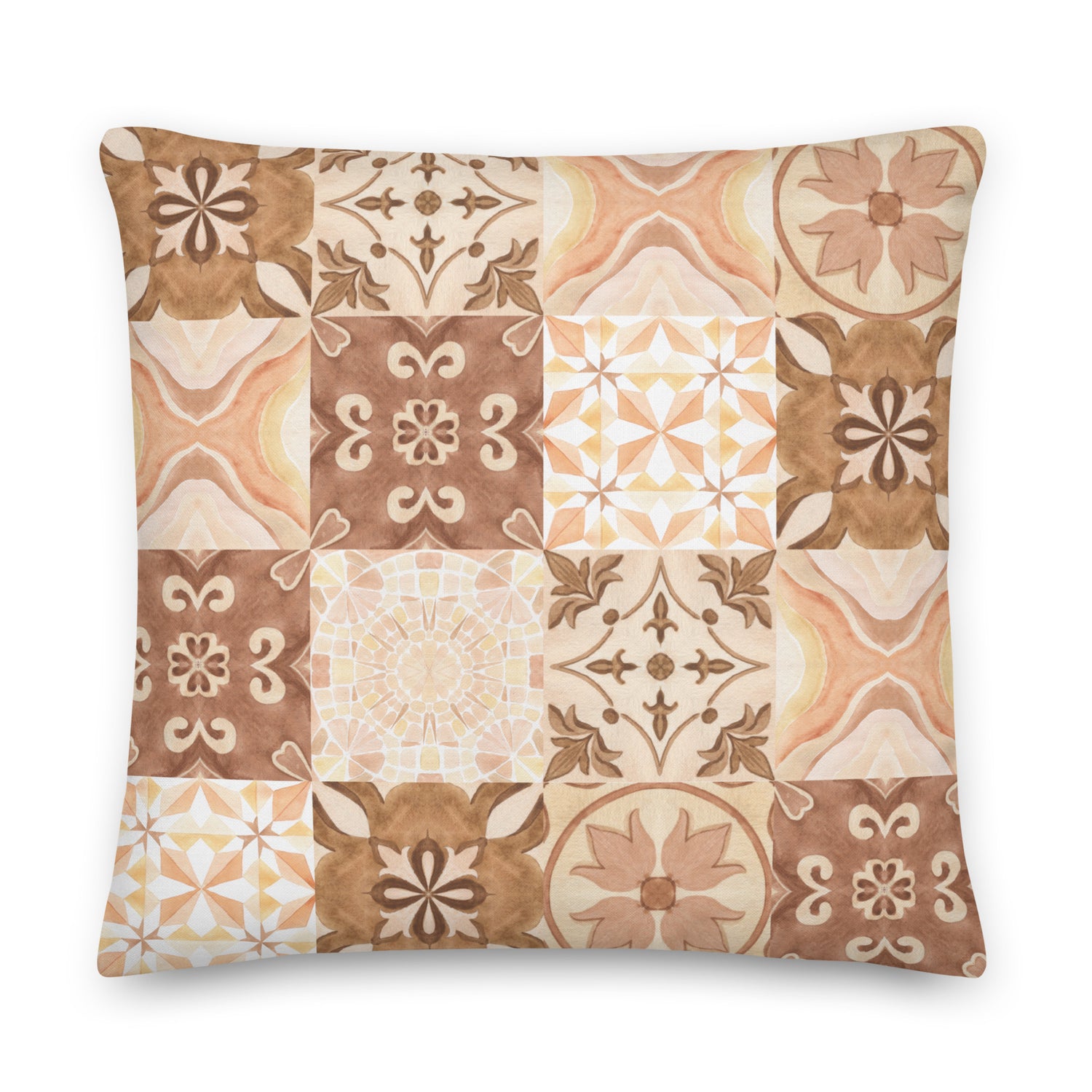 Moroccan Desert Tile Pillow