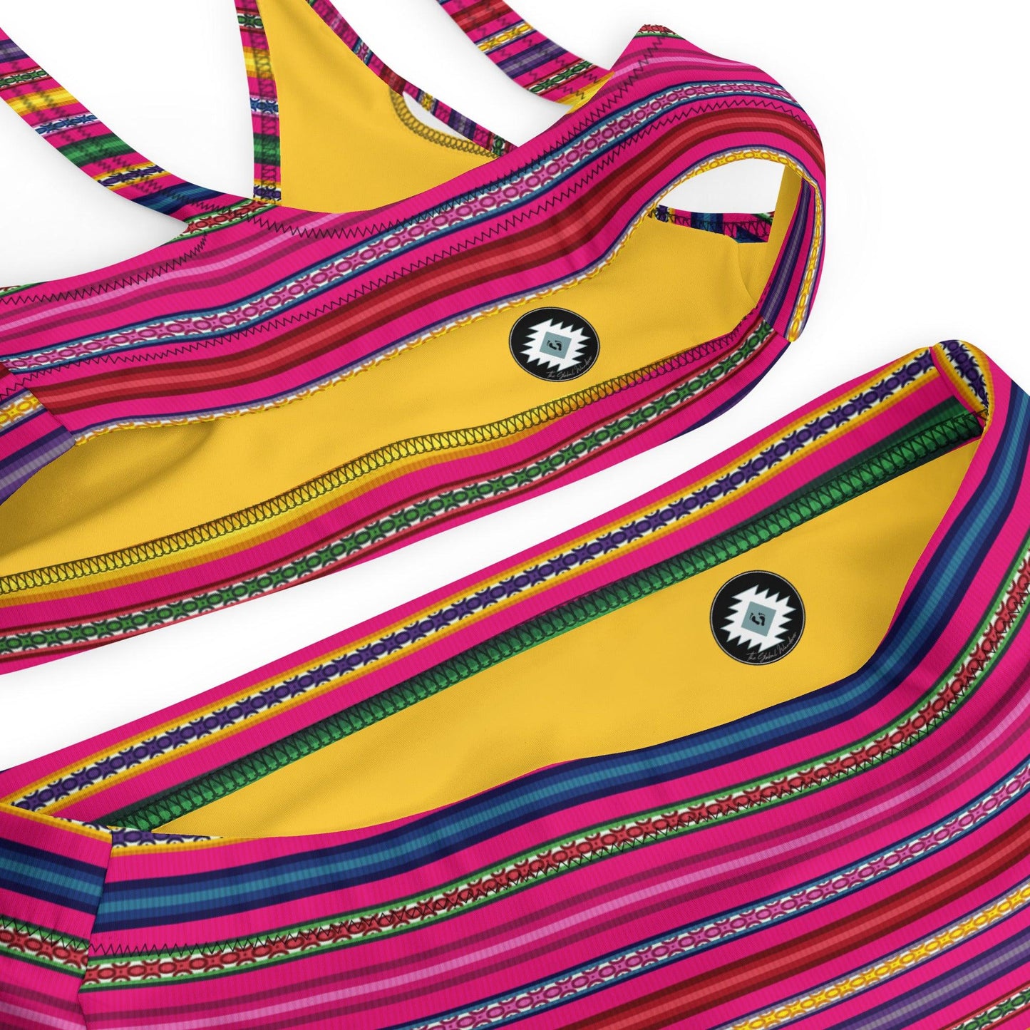 Peruvian Recycled high-waisted bikini - The Global Wanderer